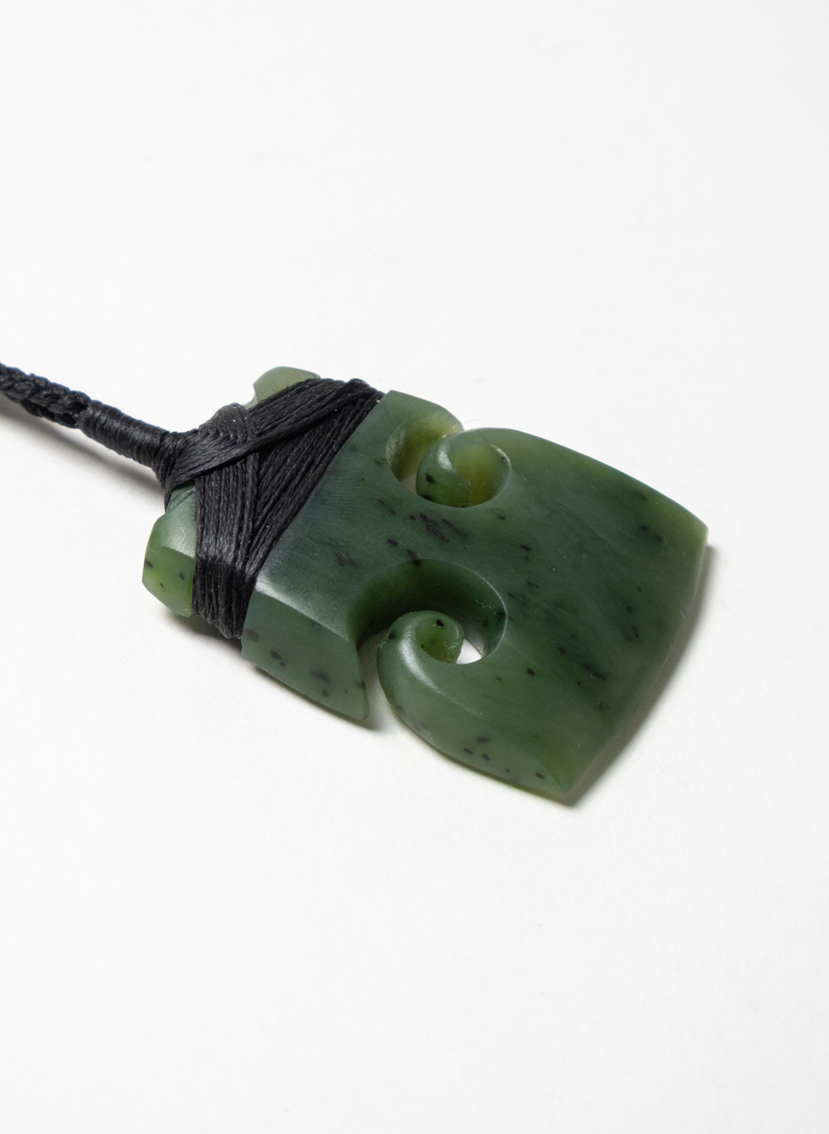Double Koru Toki Pounamu