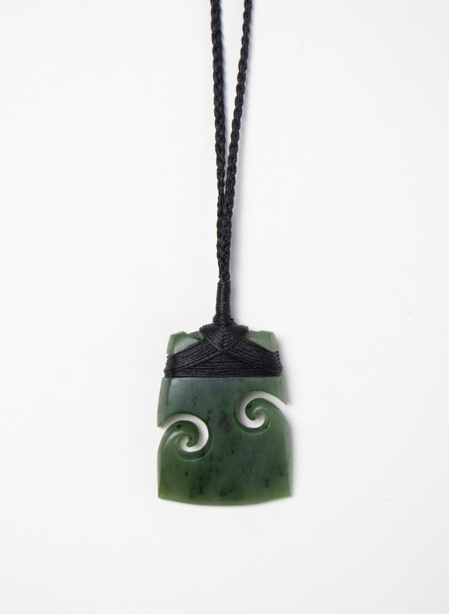 Double Koru Toki Pounamu