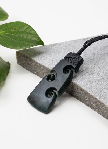 Triple Koru Pounamu Toki