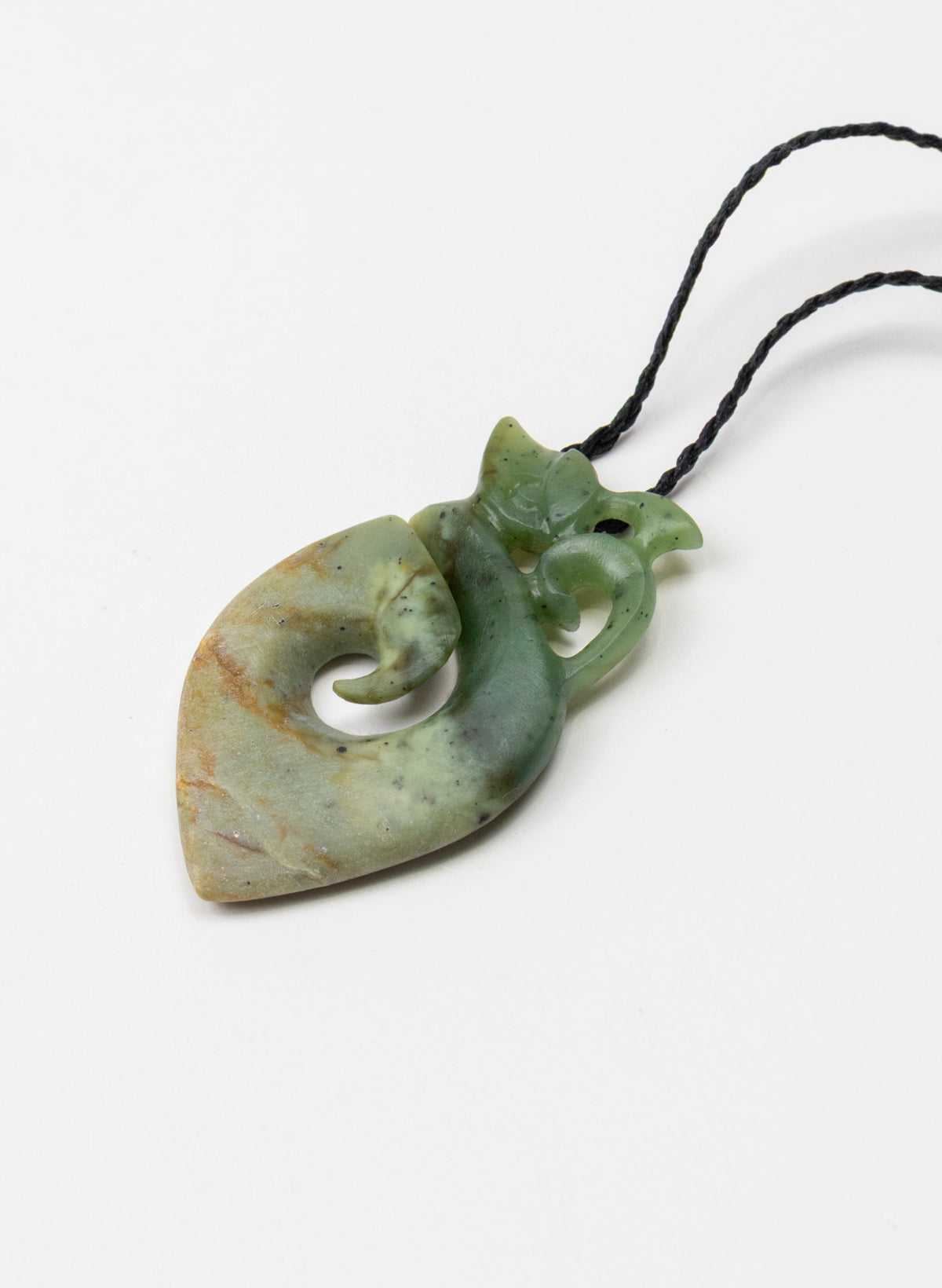 Mania Hei Matau Pounamu Pendant