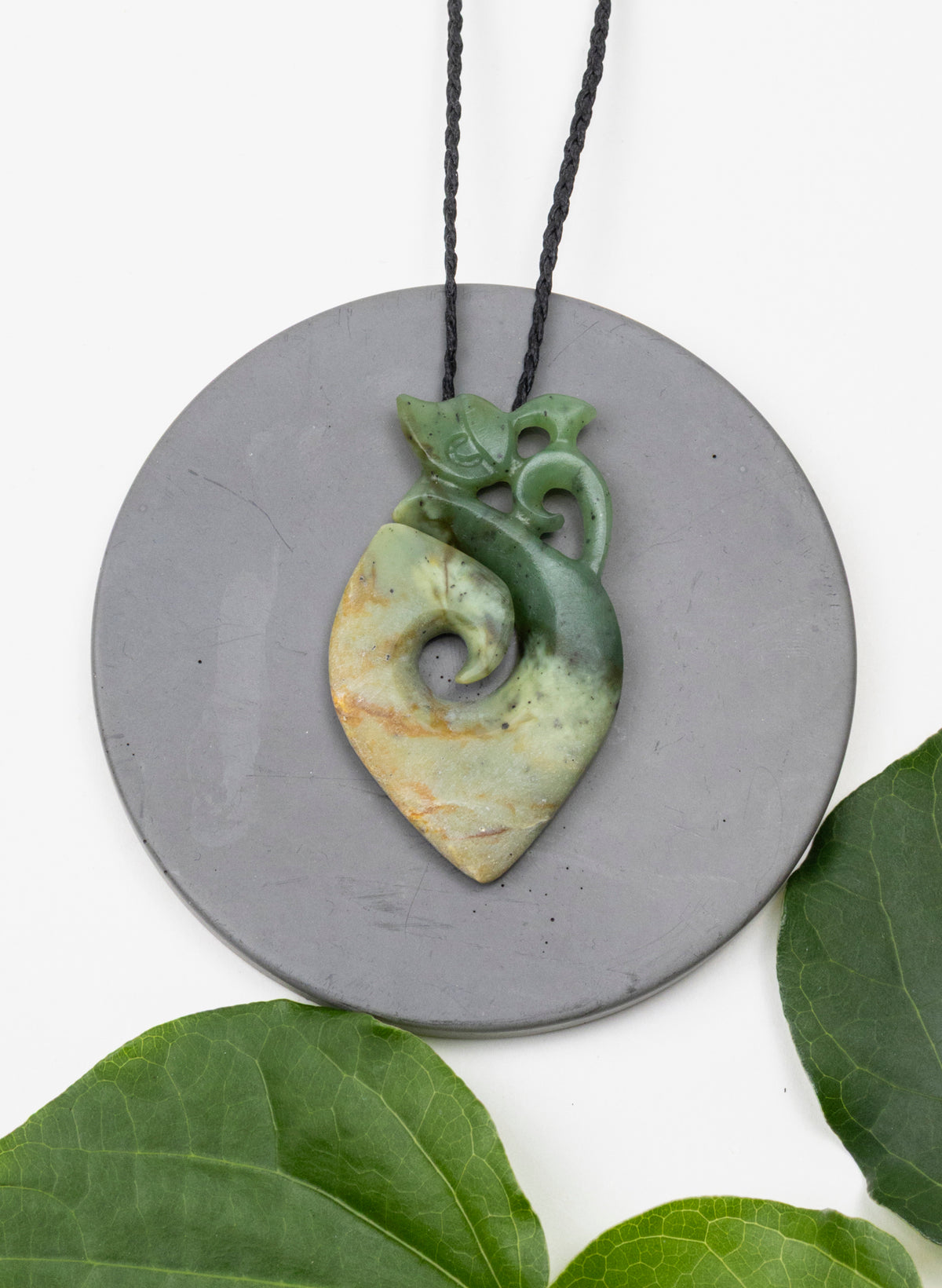 Mania Hei Matau Pounamu Pendant