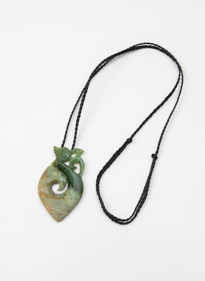 Mania Hei Matau Pounamu Pendant