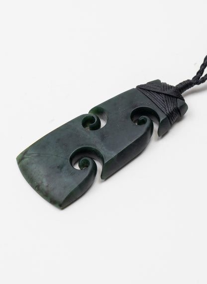 Triple Koru Pounamu Toki