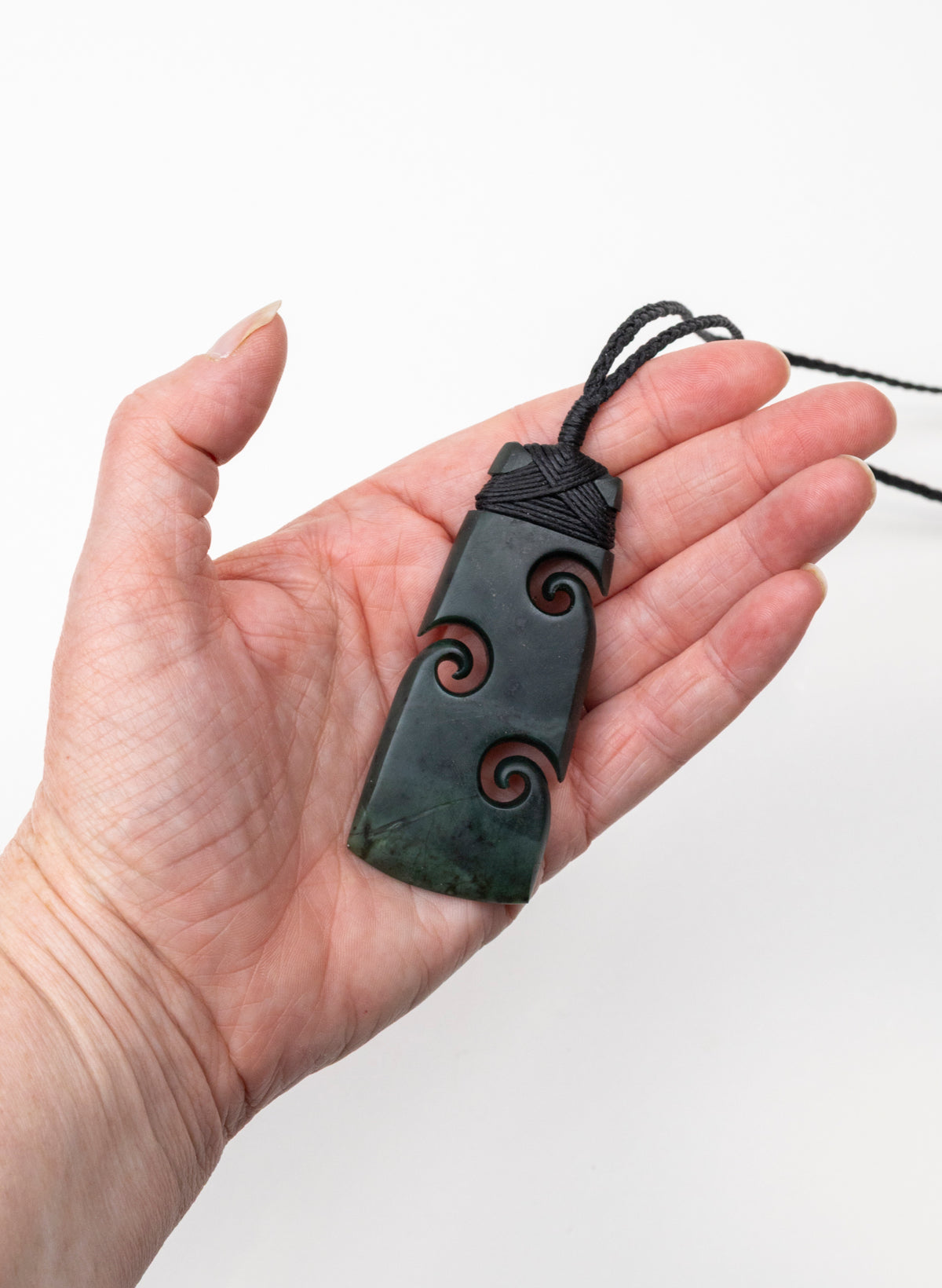 Triple Koru Pounamu Toki