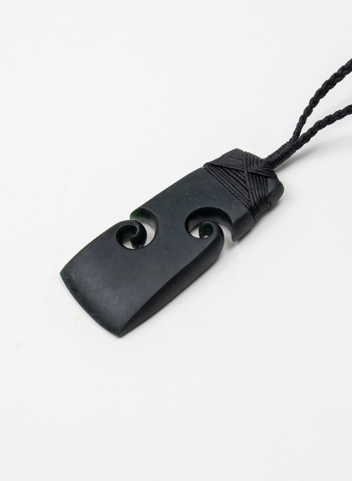 Double Koru Toki Pounamu