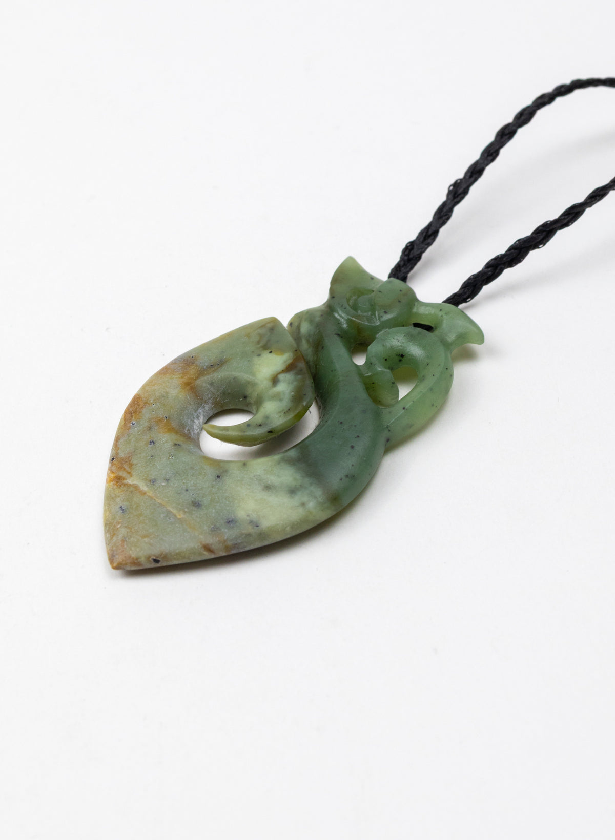 Mania Hei Matau Pounamu Pendant