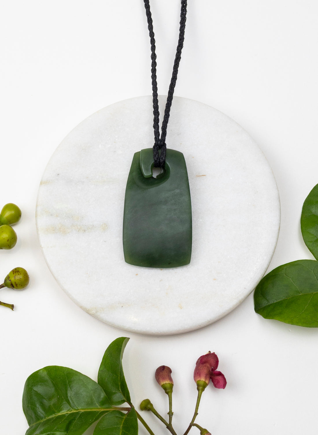 Pounamu Toki Koru Pendant
