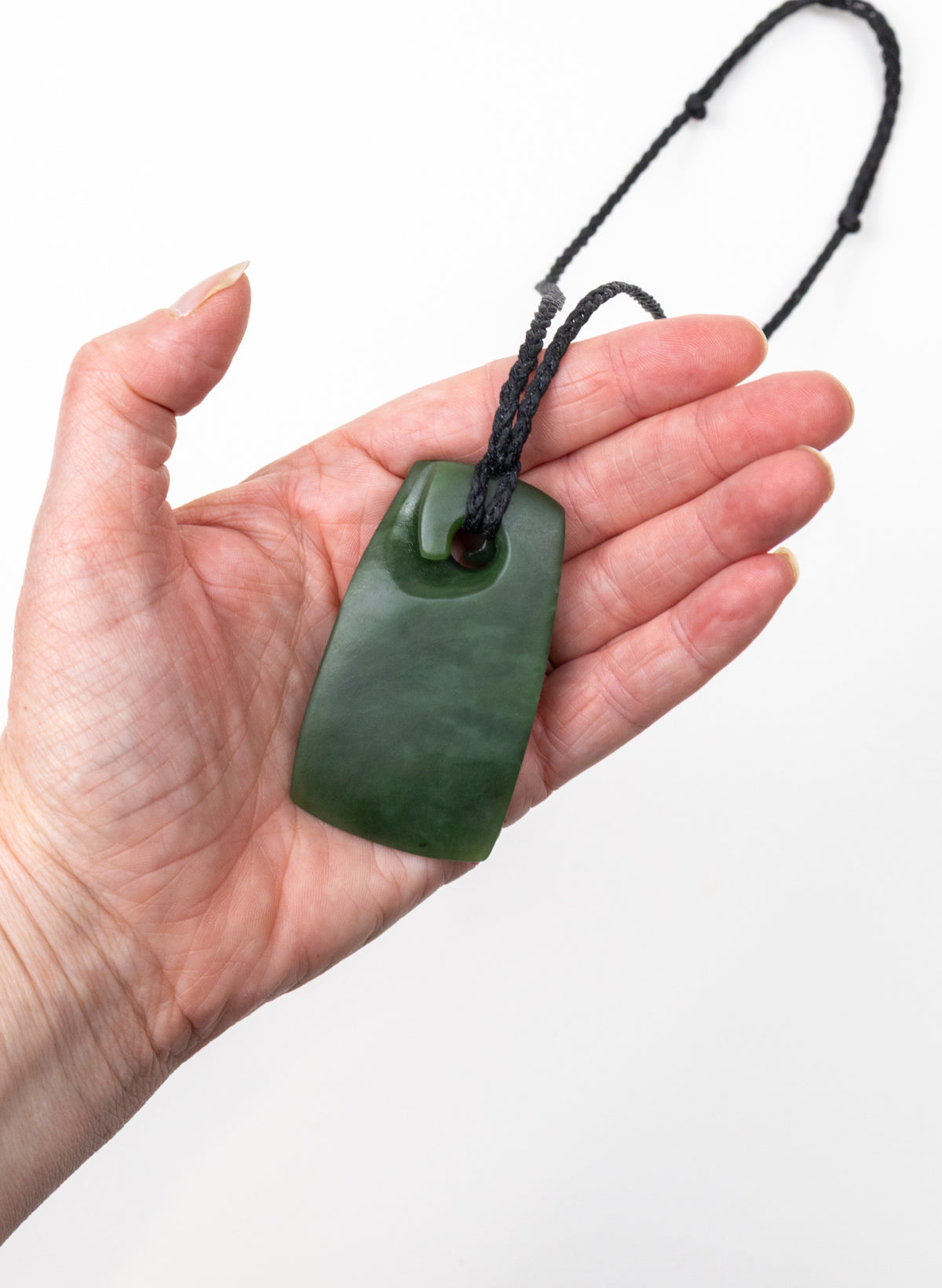 Pounamu Toki Koru Pendant
