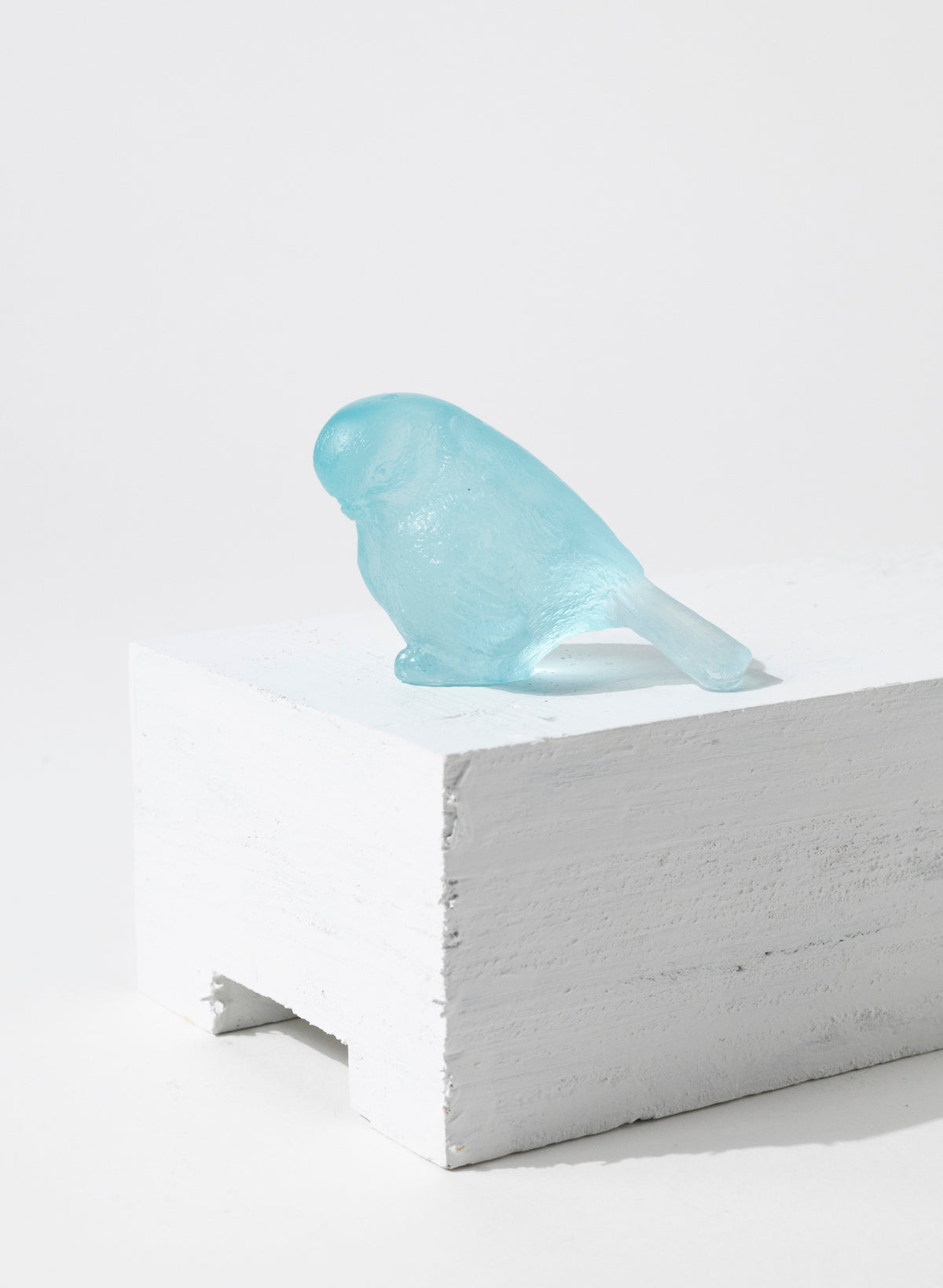 Pale Blue Glass Bird