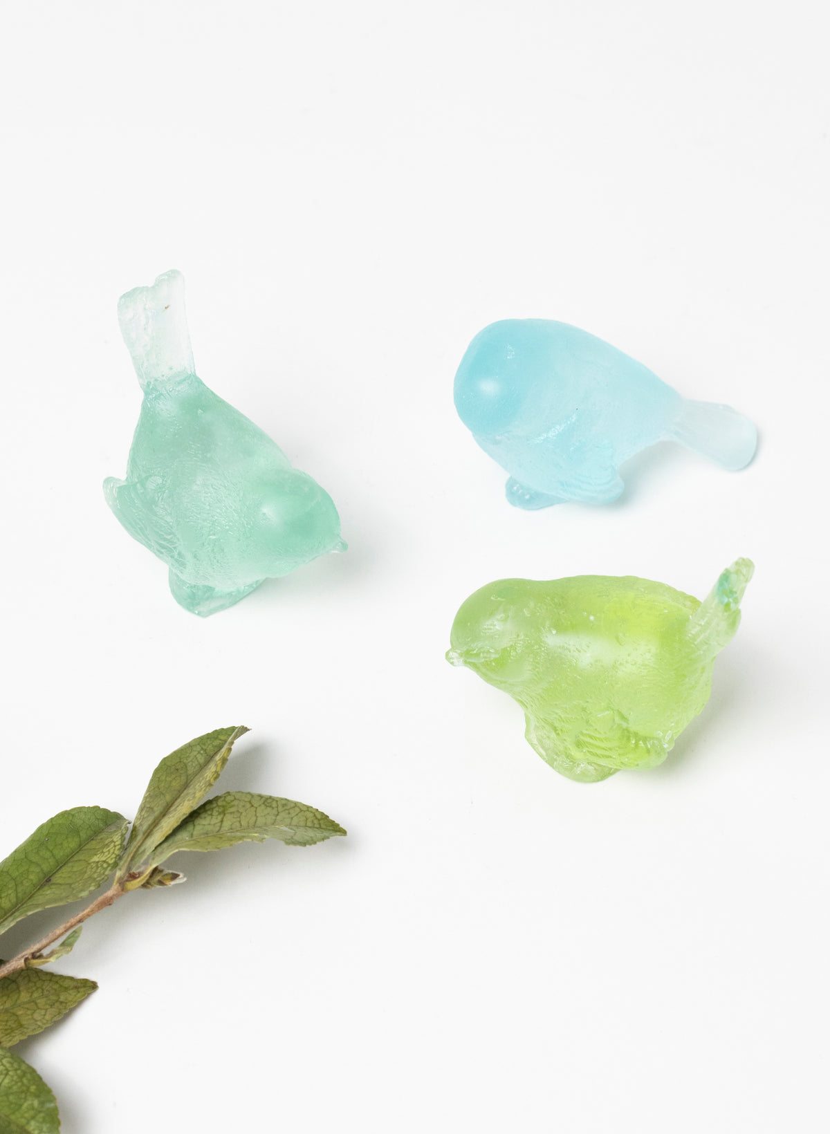 Pale Lagoon Glass Bird