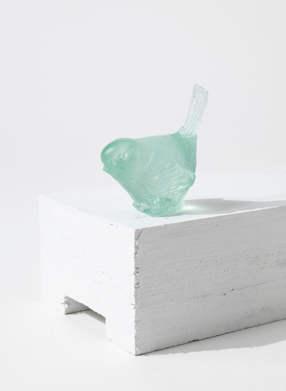 Pale Lagoon Glass Bird