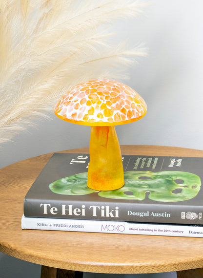 Yellow, Orange Mushroom - Medium