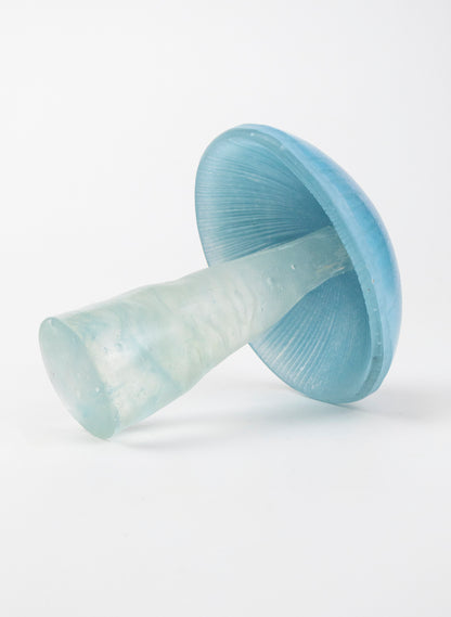 Baby Blue Mushroom - Medium