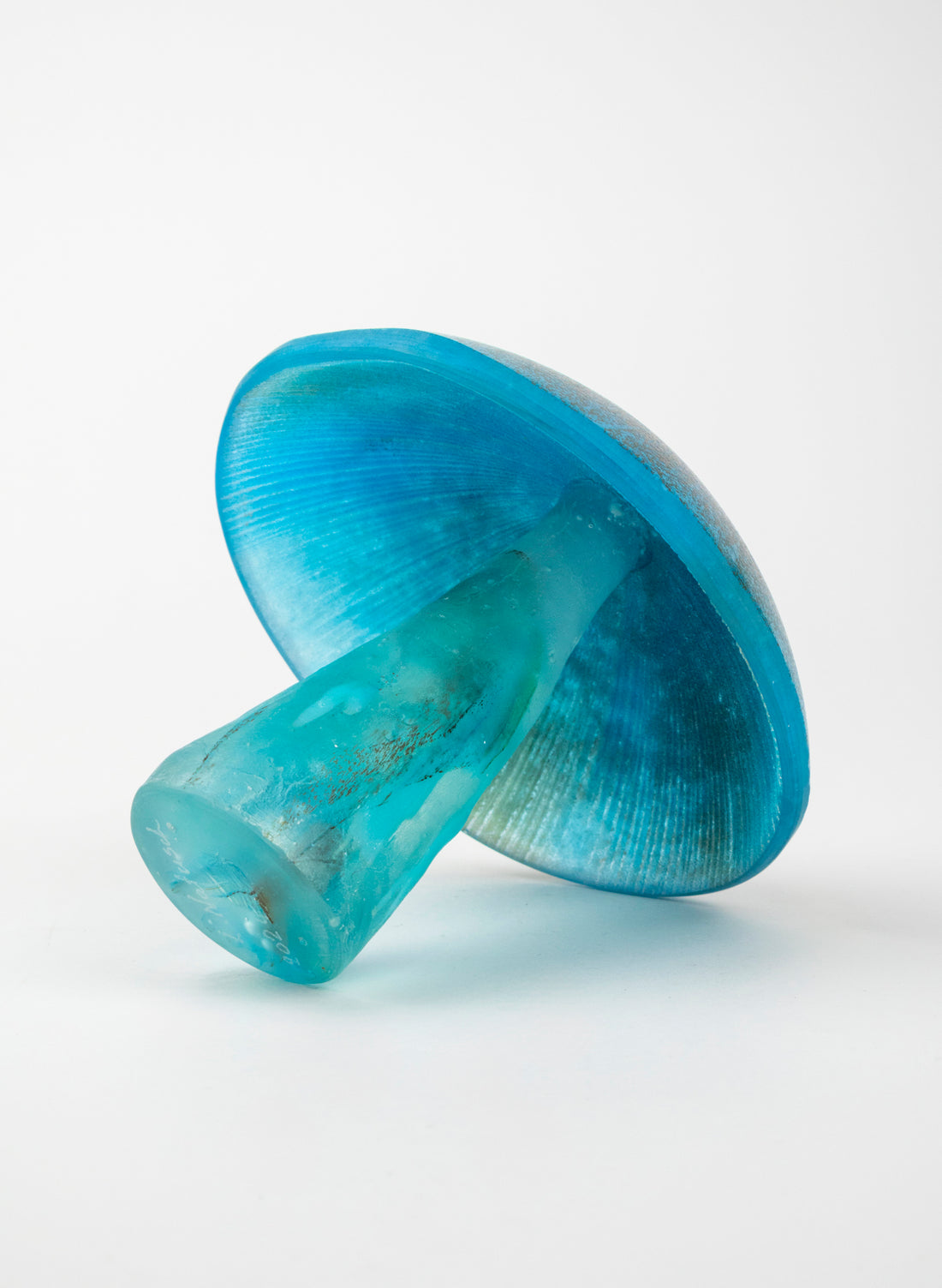 Aqua Grey Mushroom - Large