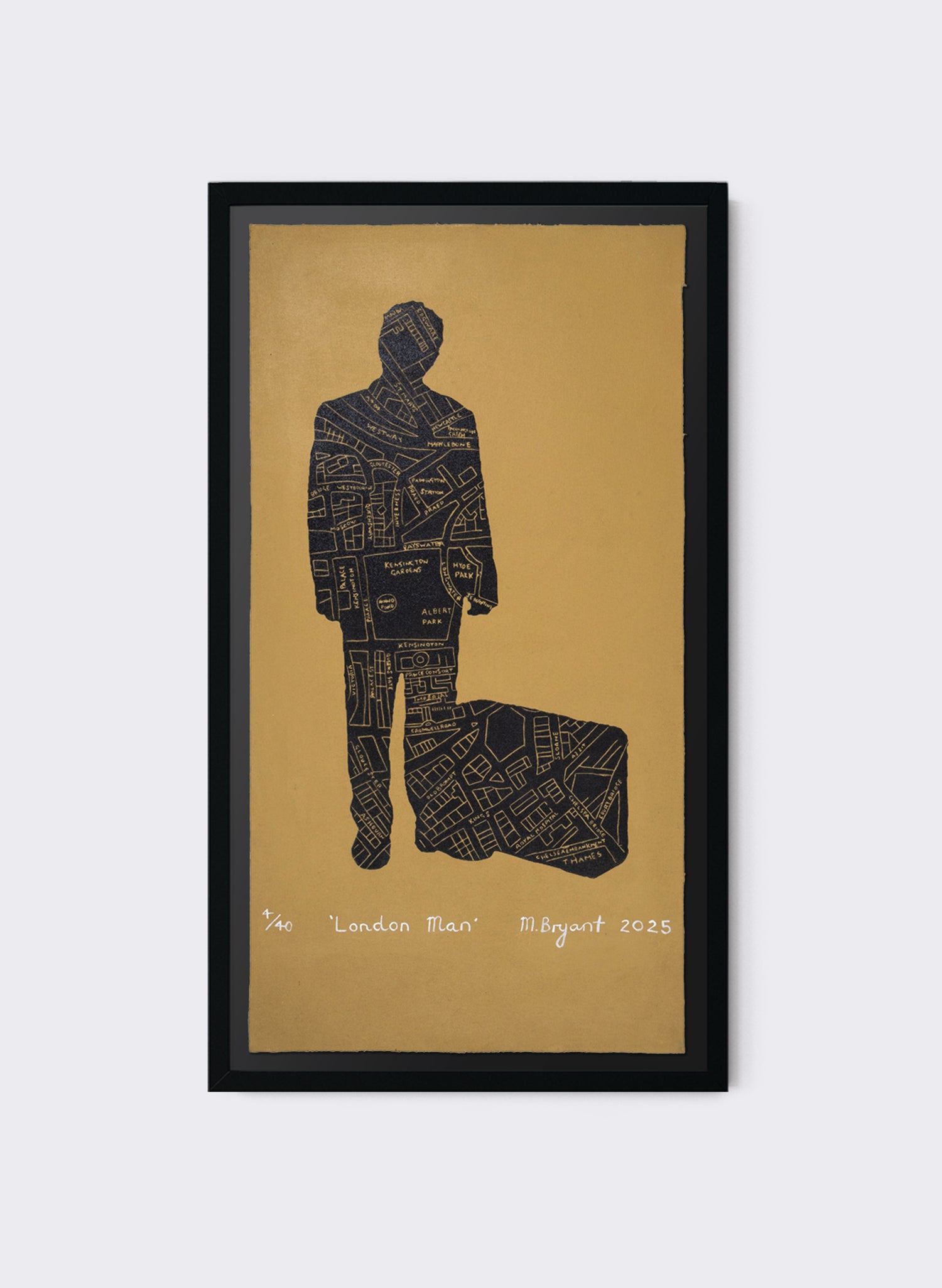 London Man 4/40 - Framed