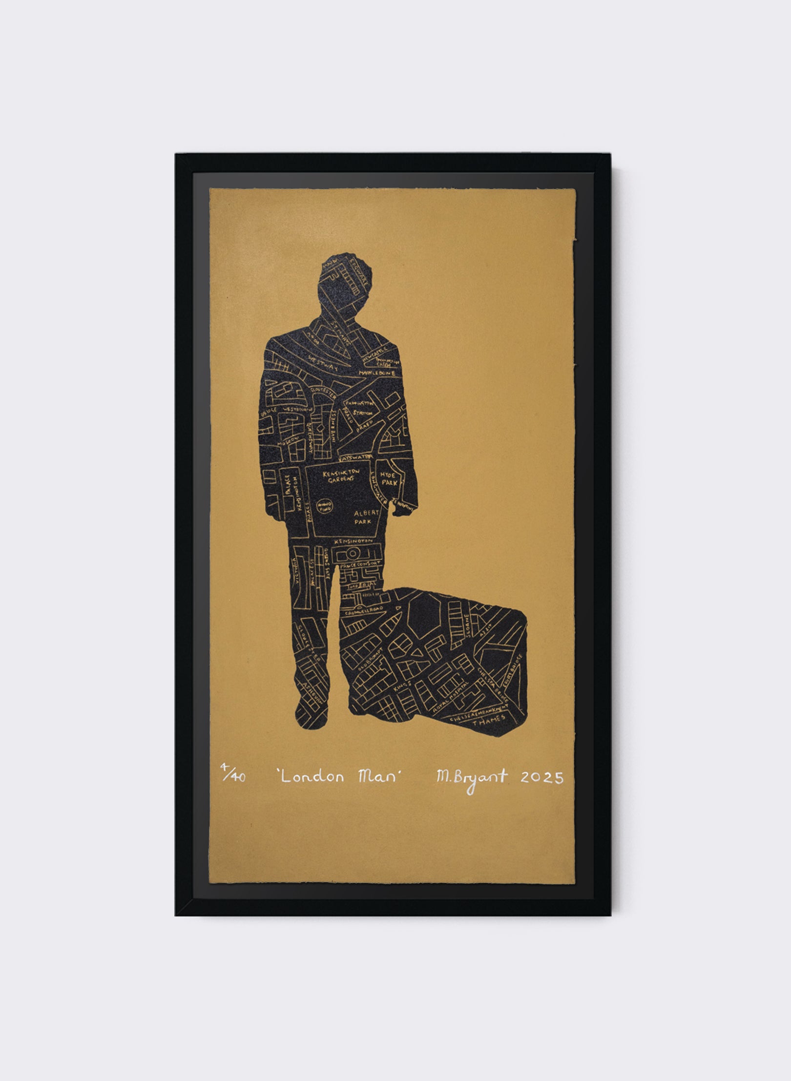 London Man 4/40 - Framed