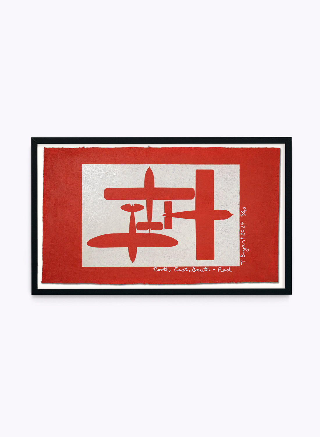 North, East, South - Red