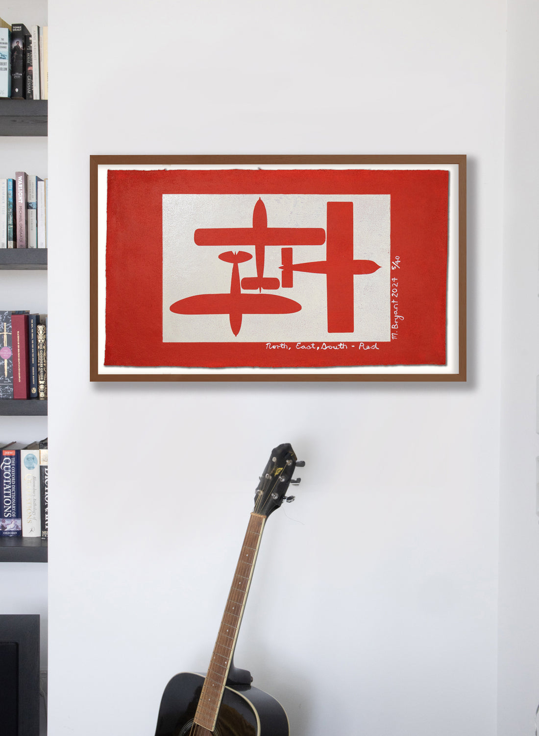 North, East, South - Red
