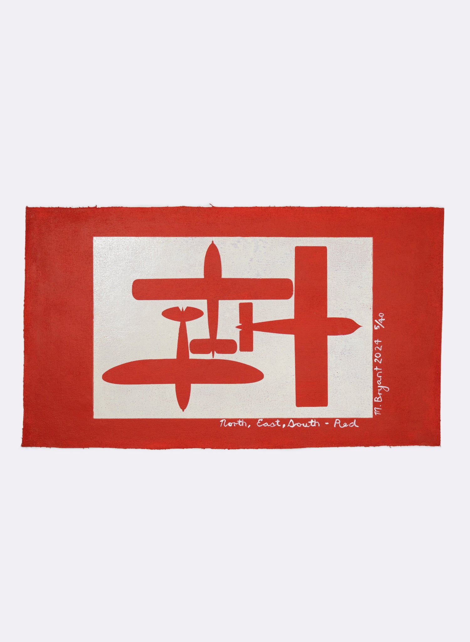 North, East, South - Red