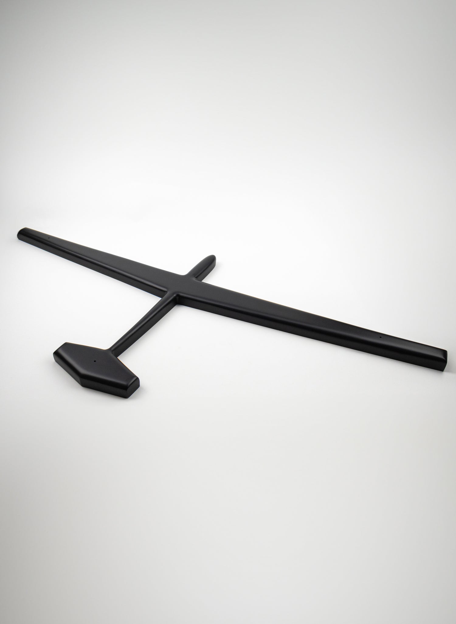 Large Black Resin Glider