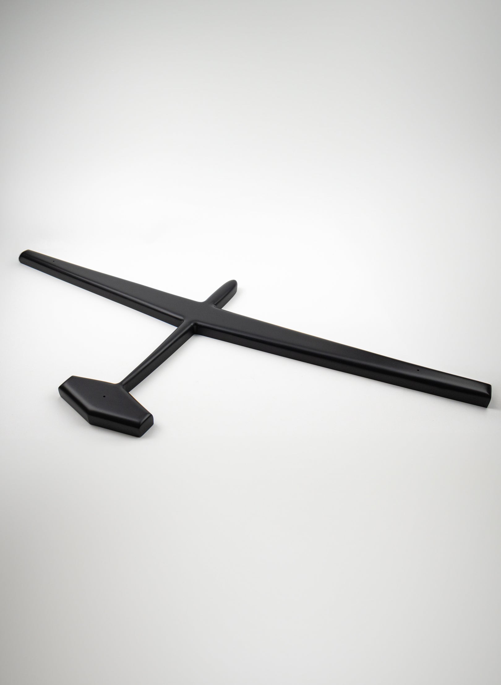 Large Black Resin Glider
