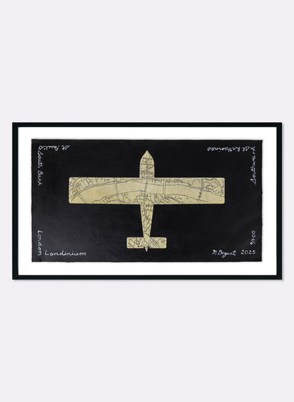 Map Plane London Londinium 4/100