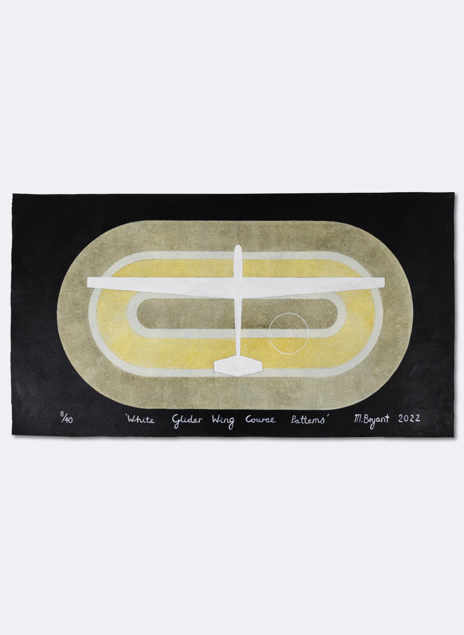 White Glider Wing Course Patterns 8/40