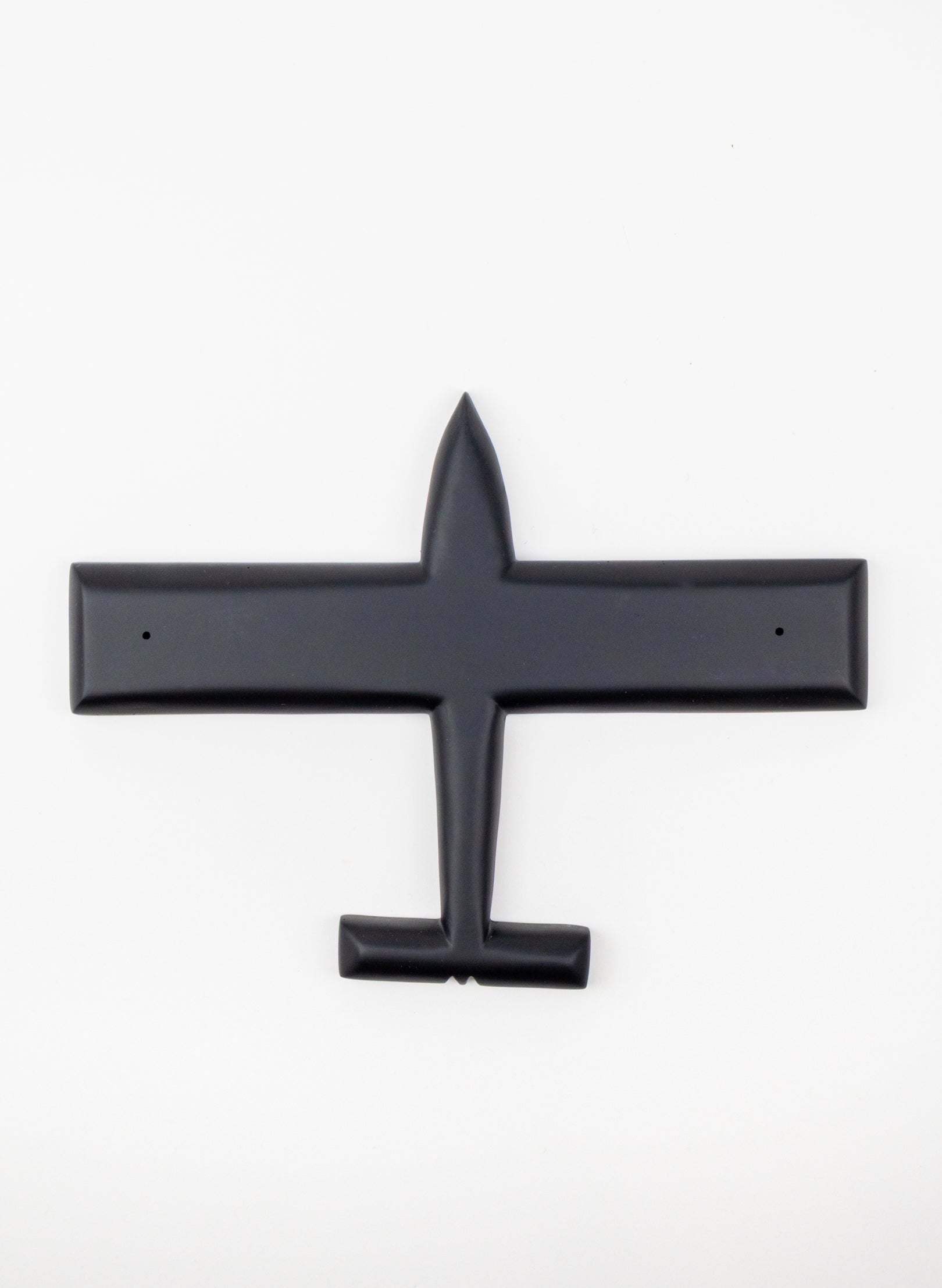 Black Resin Plane Square Tips