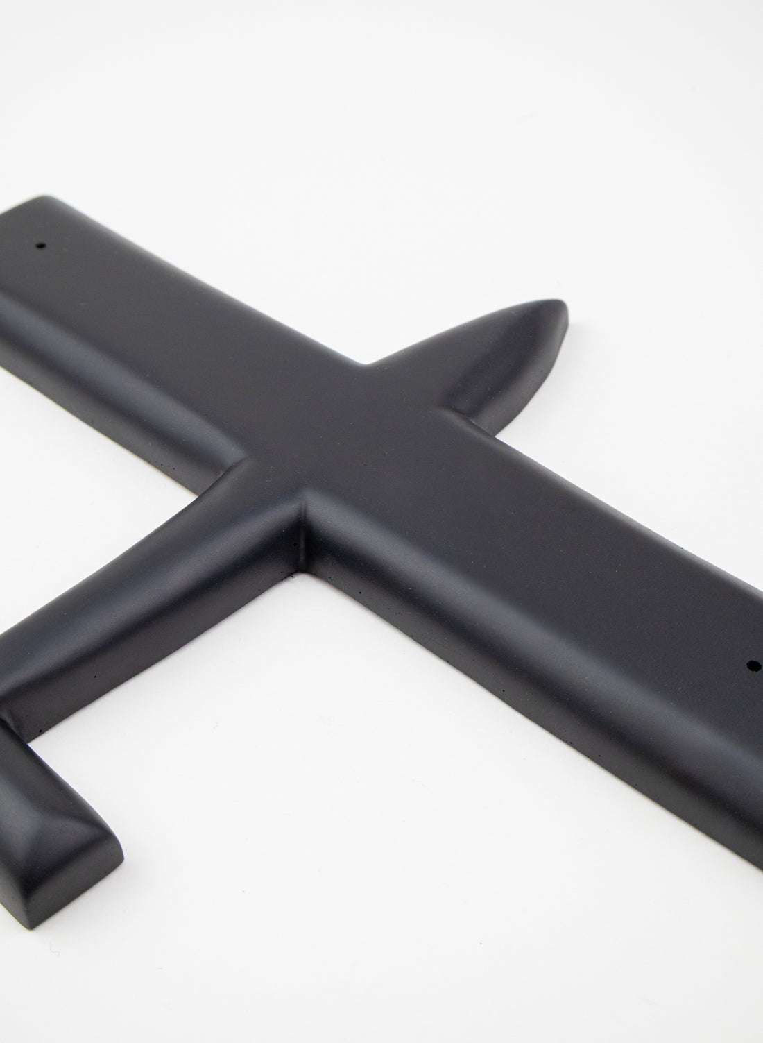 Black Resin Plane Square Tips