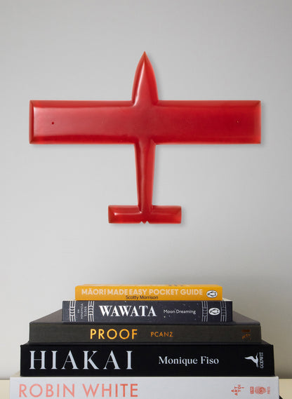 Red Resin Plane Square Tips
