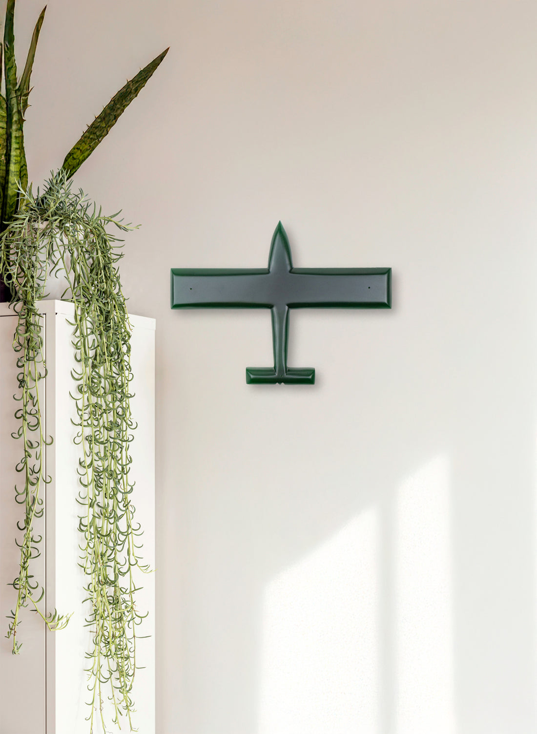 Green Resin Plane Square Tips