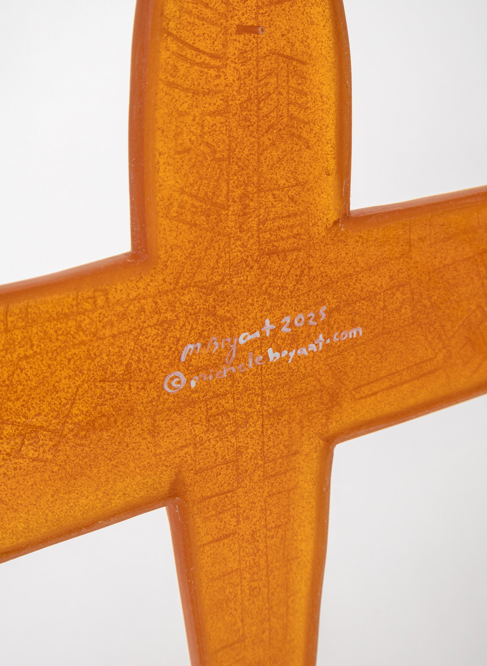 Orange Sculpture Plane Auckland