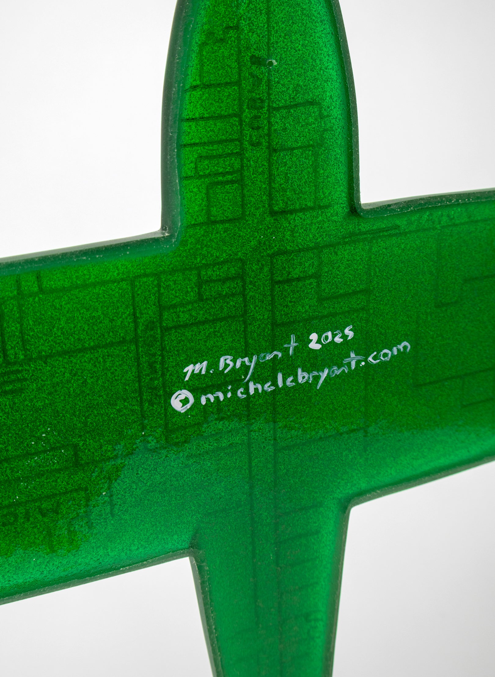 Green Sculpture Plane Wellington