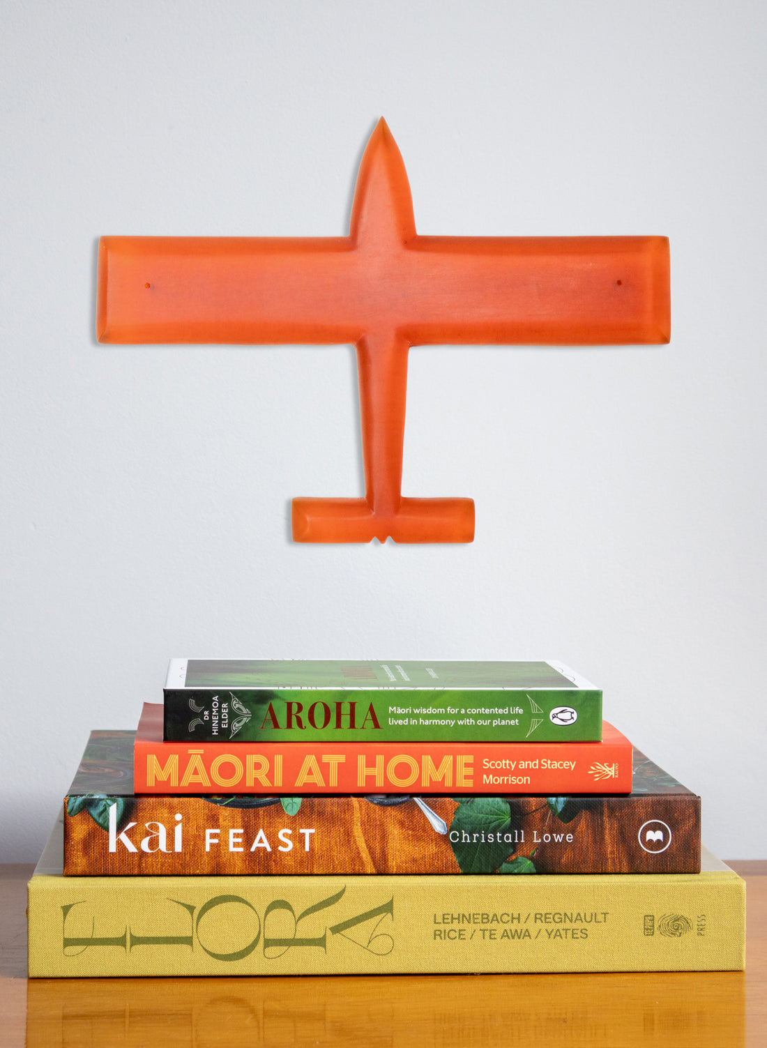 Orange Resin Plane Square Tips