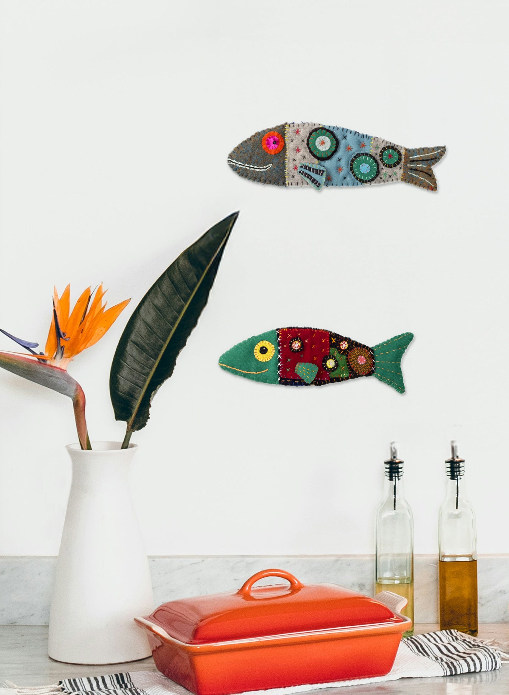 Green Happy Fish