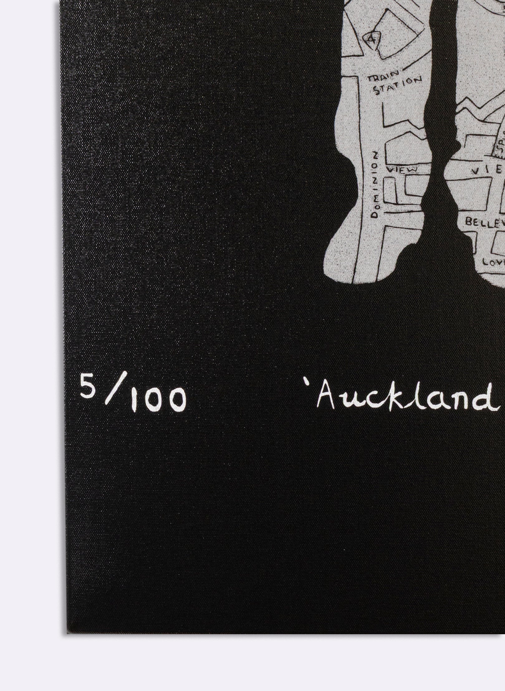 Traveller Auckland 2 - Canvas