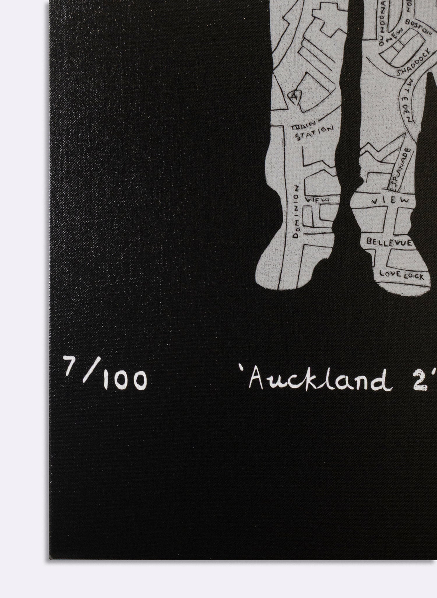 Traveller Auckland 2 - Canvas