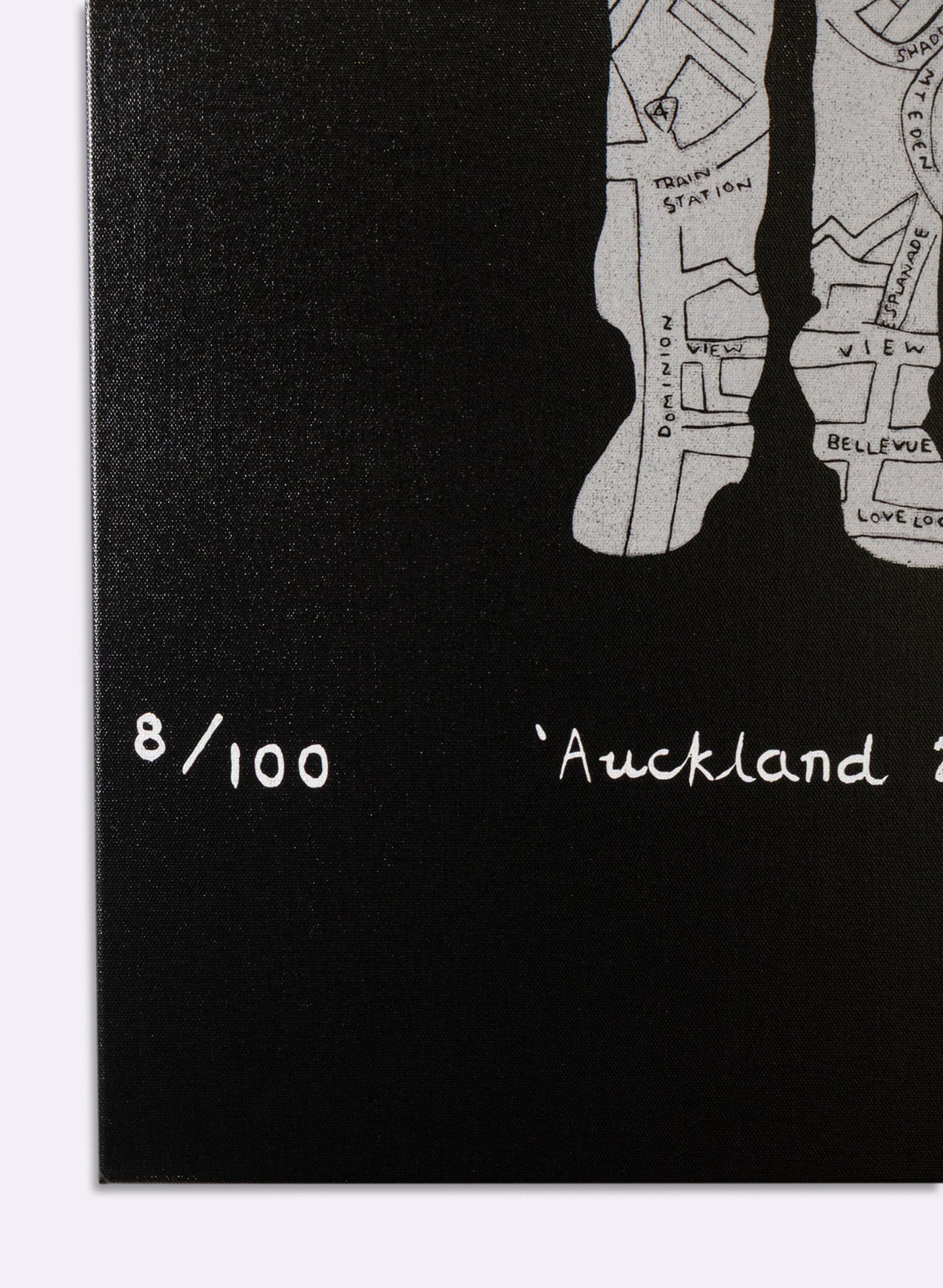Traveller Auckland 2 - Canvas