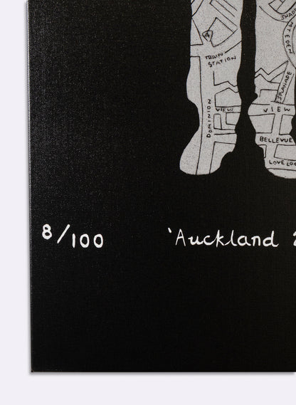Traveller Auckland 2 - Canvas