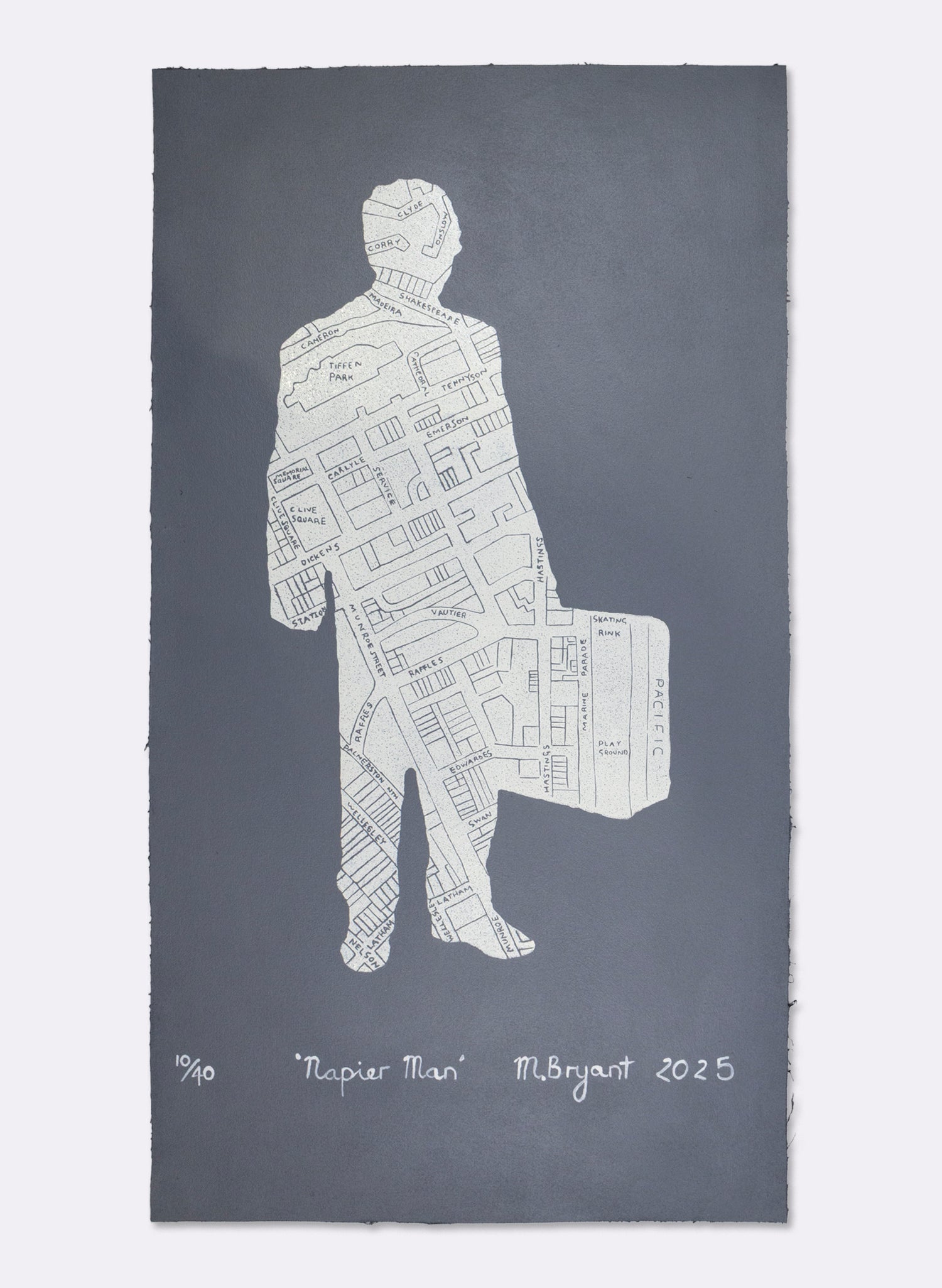 Napier Man on Canvas