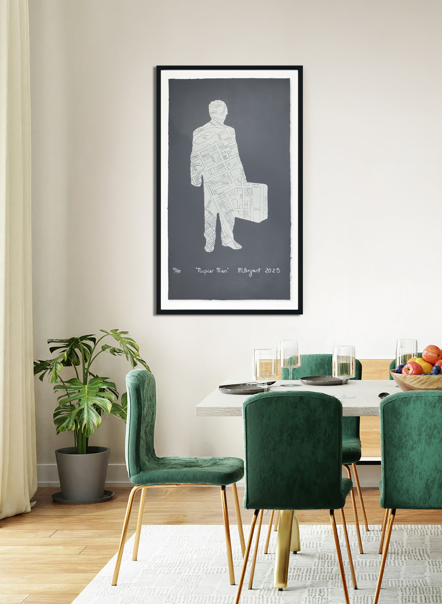 Napier Man on Canvas