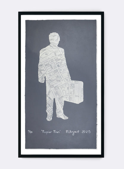 Napier Man on Canvas