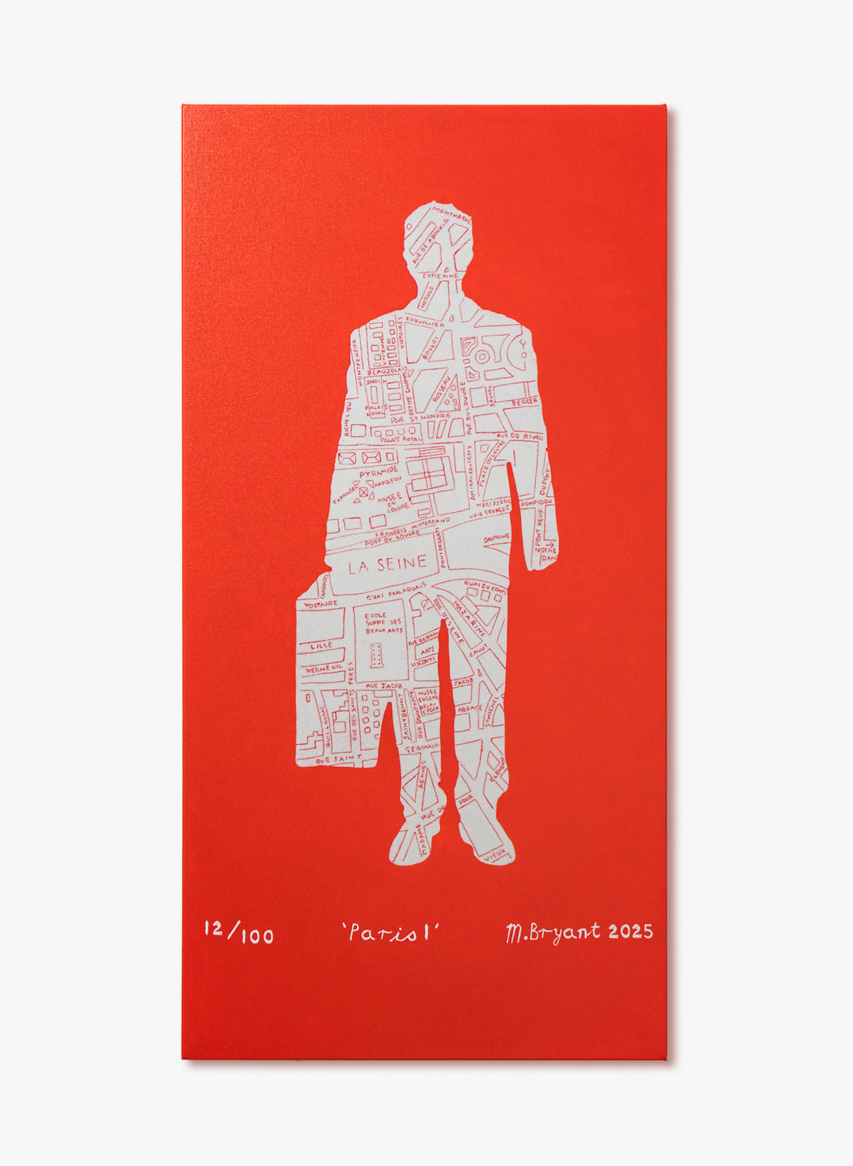 Traveller Paris 1 - Canvas