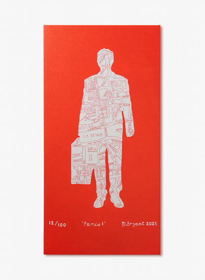 Traveller Paris 1 - Canvas