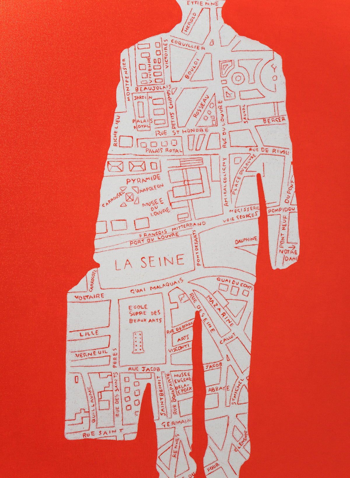 Traveller Paris 1 - Canvas