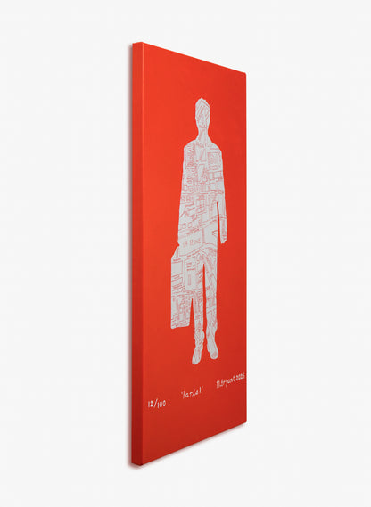 Traveller Paris 1 - Canvas