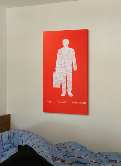 Traveller Paris 1 - Canvas
