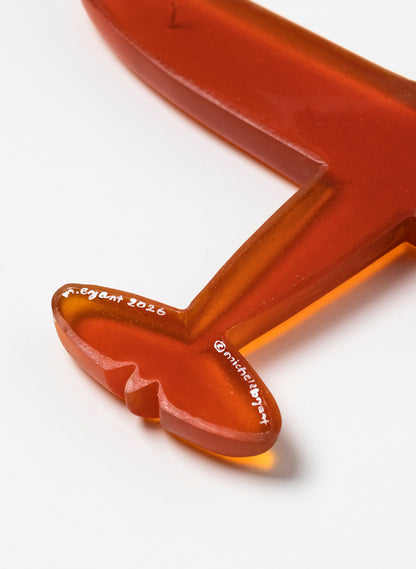 Orange Resin Spitfire