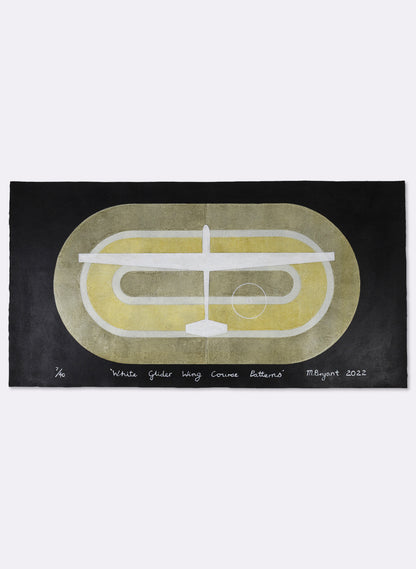 White Glider Wing Course Patterns