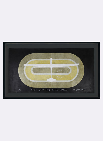 White Glider Wing Course Patterns